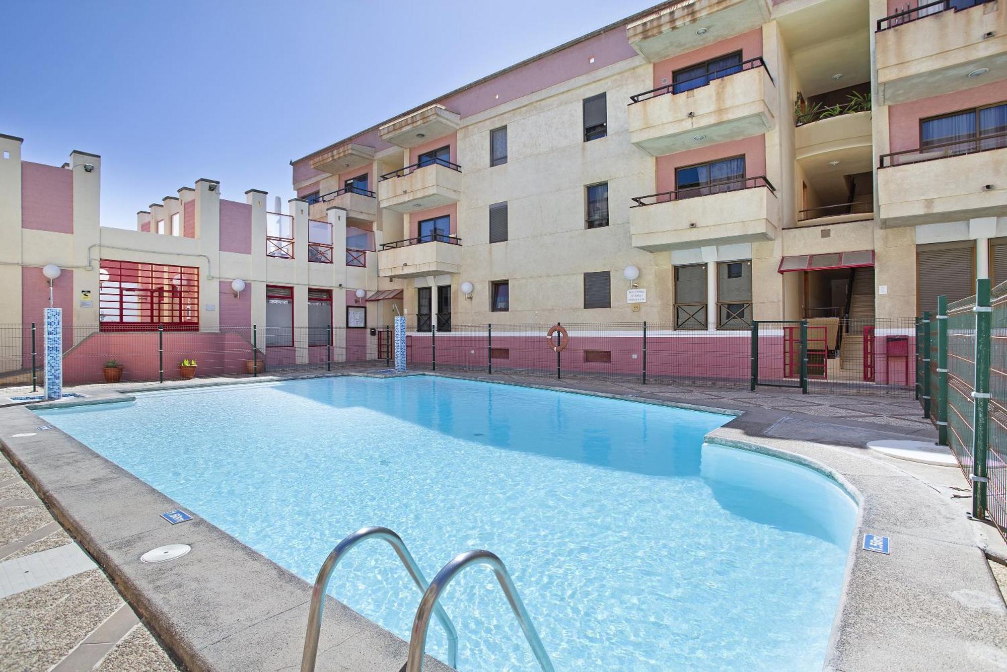 Apartamento Con Piscina Аринага Экстерьер фото